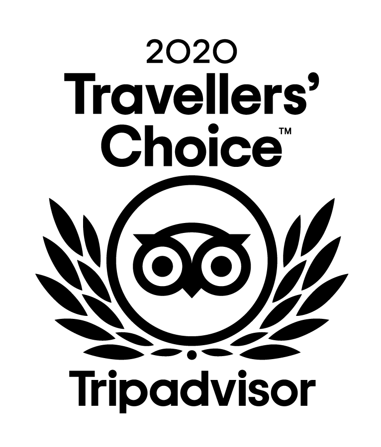 Tripadvisor logo.